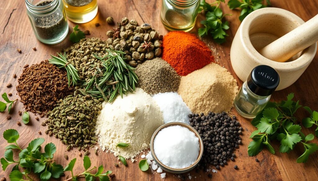 Poultry seasoning ingredients