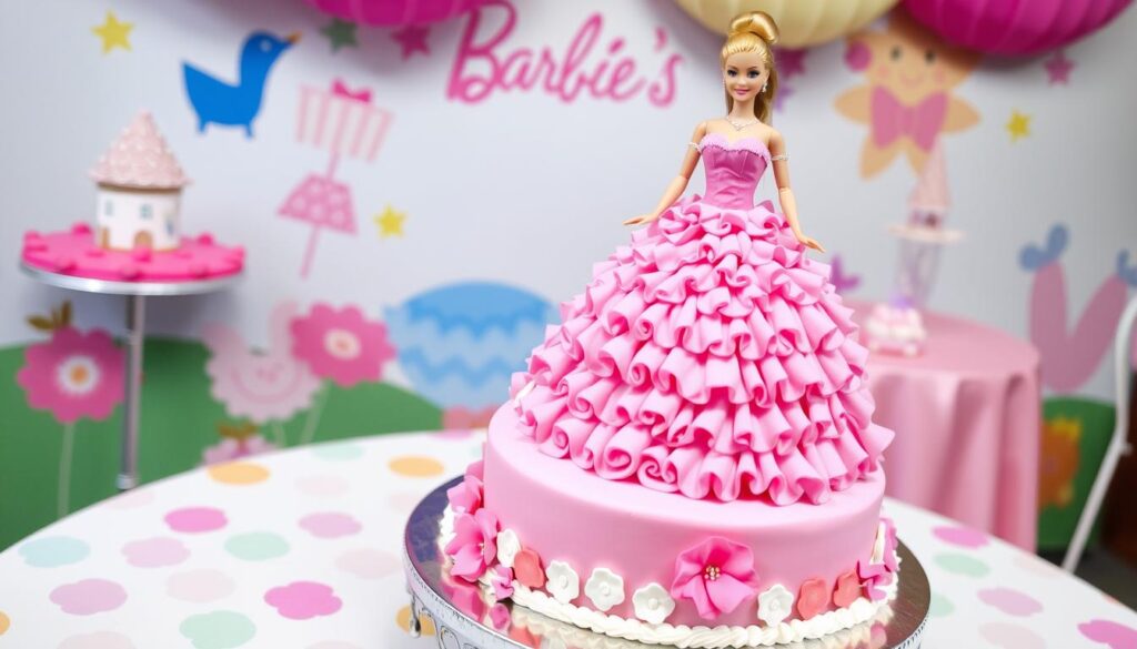 barbie cake