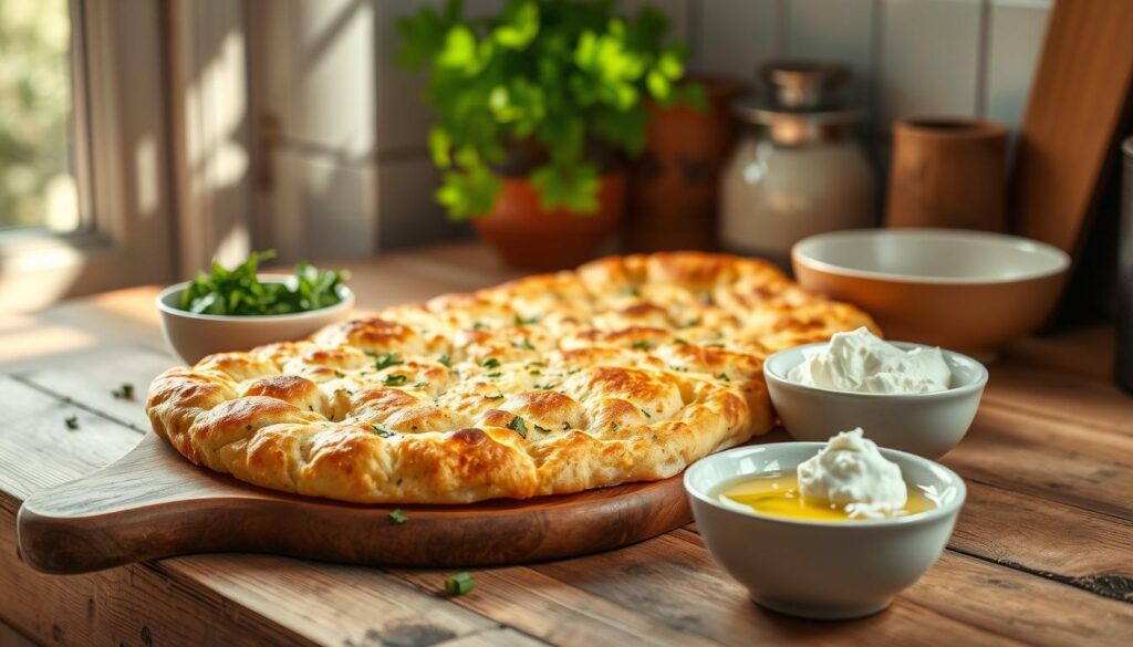 cottage cheese flatbread