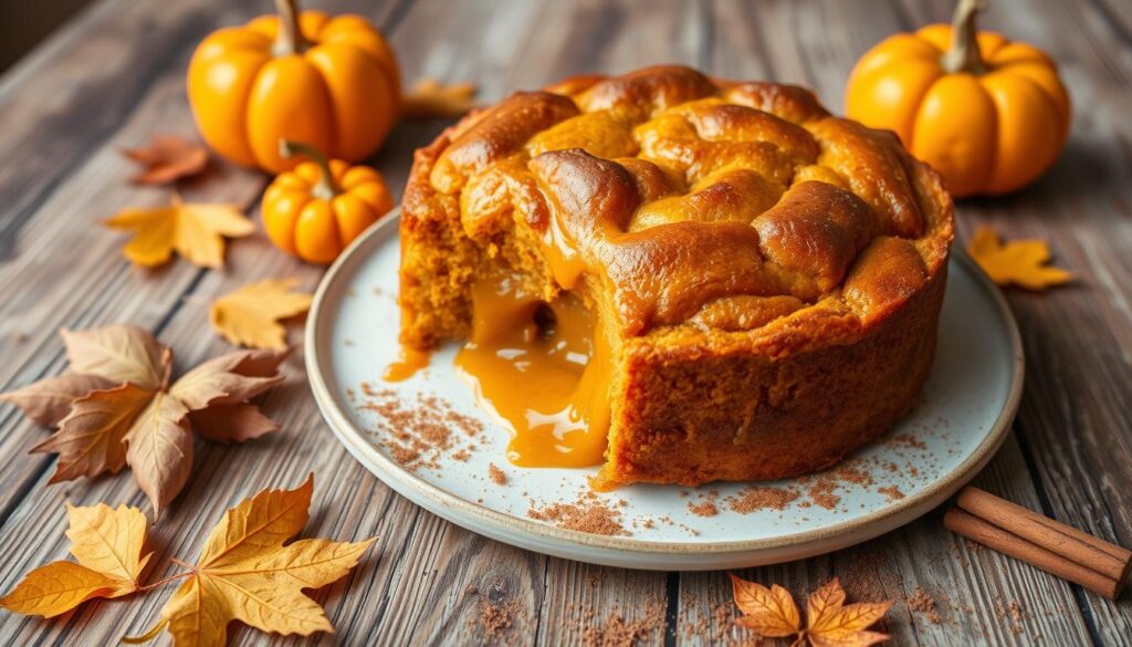 pumpkin dump cake