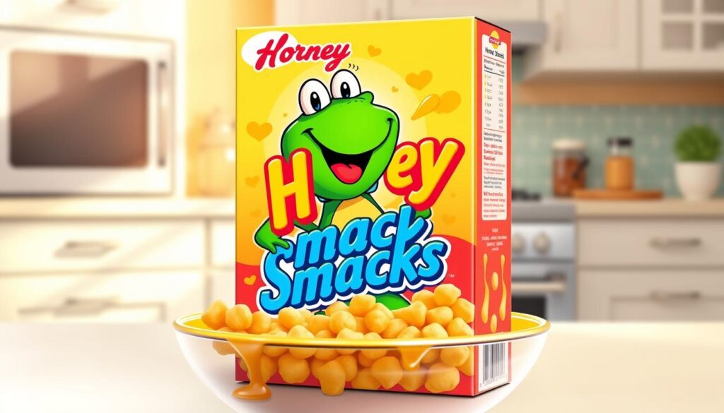 Honey Smacks cereal box