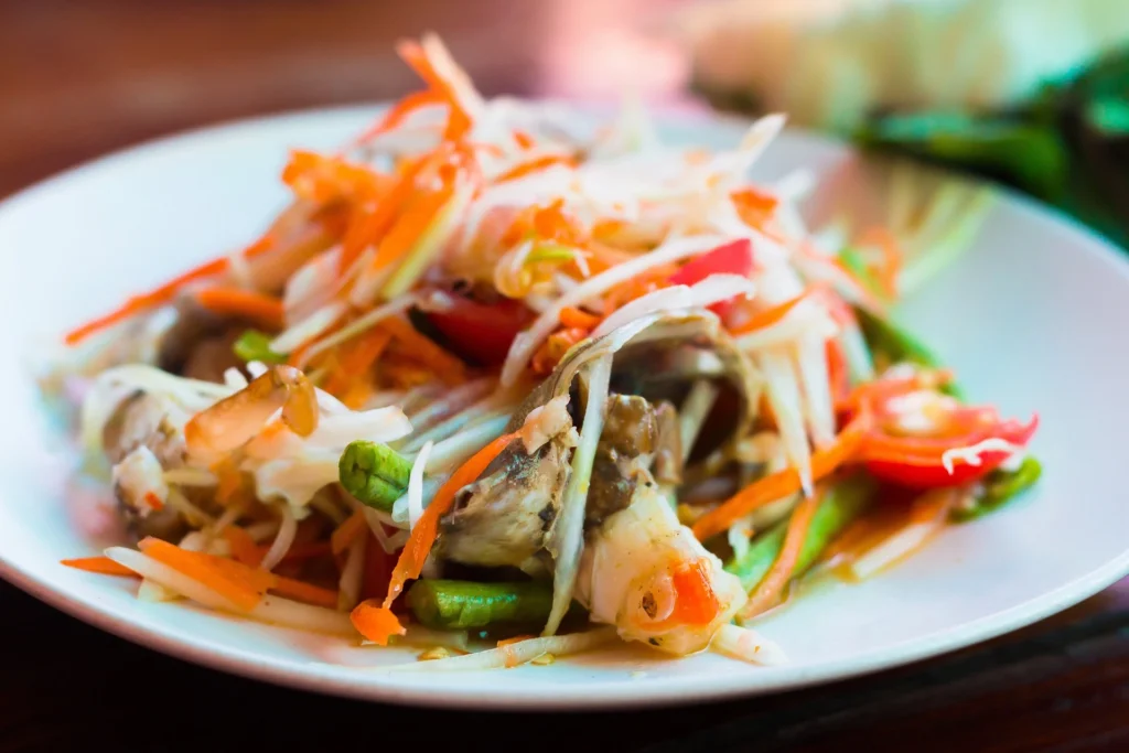 Green papaya salad